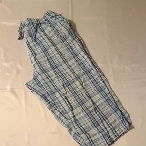 No tags plaidv capri Pj bottoms